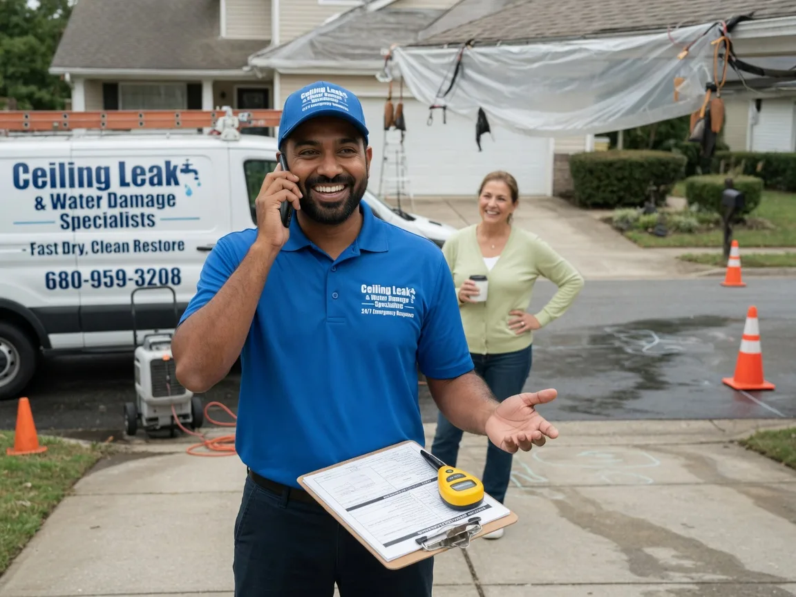 Ceiling Leak Cleanup State University, AR FAQs